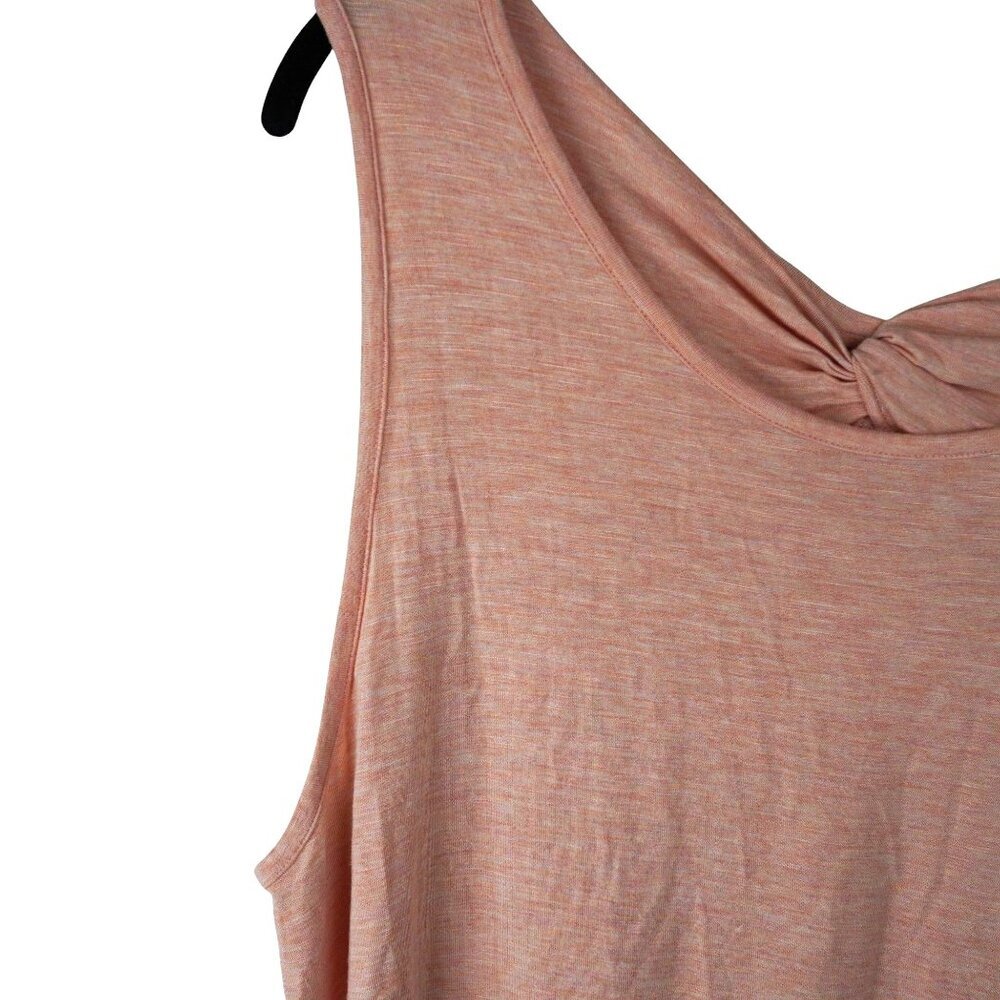 Soft Surroundings Tank Top Womens XL Twist Back Sleeveless Stretch Loungewear - Picture 3 of 10